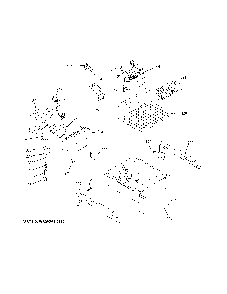 Ice Maker And Dispenser Diagram and Parts List for GSE25GGPFCBB  General Electric Refrigerator