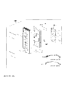 Control parts Diagram and Parts List for JNM7196BL6TS  General Electric Microwave