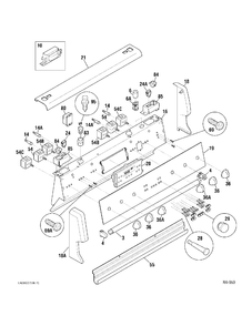 Part Location Diagram of WG02F07712 GE SWITCH WARMER