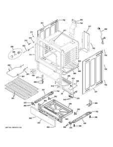 Part Location Diagram of WB07X47209 GE VENT TRIM-BACK