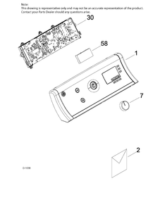 CONTROL SYSTEM Diagram and Parts List for GTD81ESMJ0WS  General Electric Dryer
