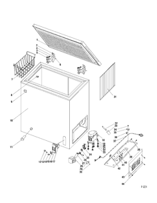 Part Location Diagram of WG03L00234 GE Drain plug