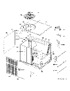 Body Parts Diagram and Parts List for NP14A48S02  General Electric Air Conditioner