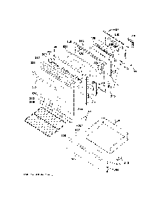 Door & drawer parts Diagram and Parts List for JGB635DEK4WW  General Electric Range