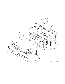 Upper Door Diagram and Parts List for JBS86EP3ES  General Electric Range