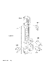 Latch Board Parts Diagram and Parts List for JNM3184DP8BB  General Electric Microwave