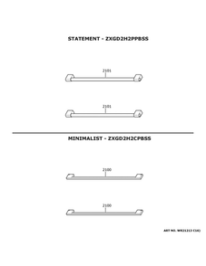 Monogram Customization Diagram and Parts List for ZIDS240NCSS  General Electric Refrigerator