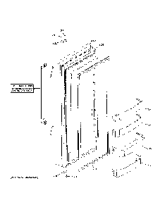 Fresh Food Door Diagram and Parts List for CSB42WP2NHS1  General Electric Refrigerator