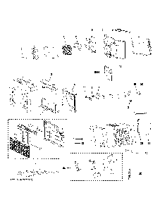 Room Air Conditioner Diagram and Parts List for AHFK24BAW1  General Electric Air Conditioner
