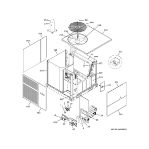 Part Location Diagram of 100579-123 GE DISTR 9 TUBE PSTN SZ 80 (INDOO