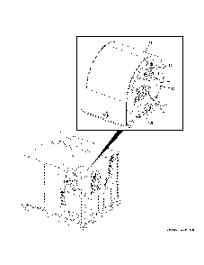 Part Location Diagram of 12X33 GE Mount-Mtr Arm Bracket-(Cto)