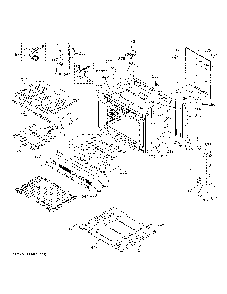 Body Parts Diagram and Parts List for PTS9000SN4SS  General Electric Range