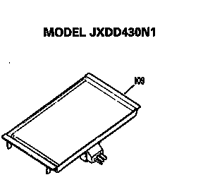 Accessory Modules Diagram and Parts List for JP672B9N1  General Electric Cooktop