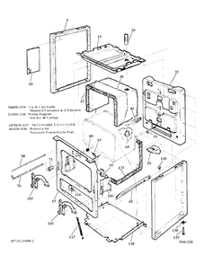 Part Location Diagram of A25089-1010 GE SCREW