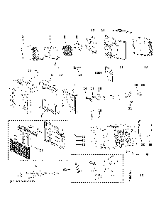 Room Air Conditioner Diagram and Parts List for AHFK24AAH1  General Electric Air Conditioner