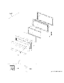 Door Parts Diagram and Parts List for PSA9240SP1SS  General Electric Microwave