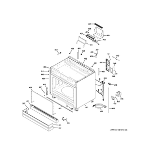 Part Location Diagram of WB18X47806 GE HARNESS EXTENSION RJ45