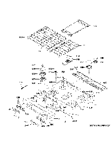 Control Panel And Cooktop Diagram and Parts List for P2S930YP2FS  General Electric Range