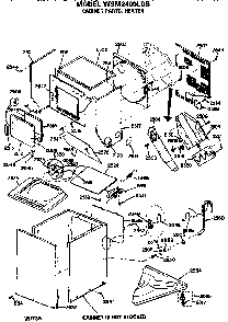 Part Location Diagram of WH2X1126 GE SCREW