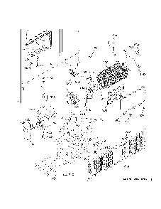 Machine compartment Diagram and Parts List for GFD28GELIDS  General Electric Refrigerator