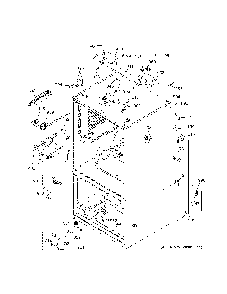 Case Parts Diagram and Parts List for CWE23SP4MGW2  General Electric Refrigerator