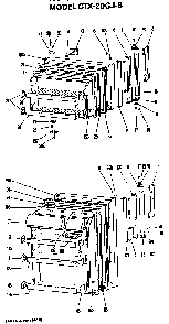 Doors Diagram and Parts List for CTX20PJB  Hotpoint Refrigerator