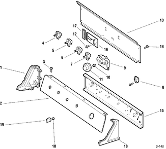 Part Location Diagram of WE6M515 GE NO LONGER AVAILABLE