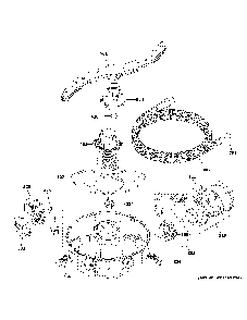 Motor, sump & filter assembly Diagram and Parts List for GDF510PGM4BB  General Electric Dishwasher