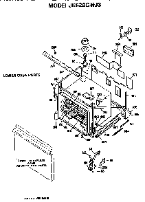 Part Location Diagram of WZ4X218 GE DISCONTINUED