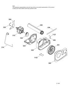BLOWER & DRIVE ASM Diagram and Parts List for GTD65EBMJ1WS  General Electric Dryer