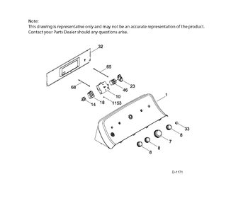 CONTROLS SYSTEM Diagram and Parts List for GTD42EAAJ1WW  General Electric Dryer
