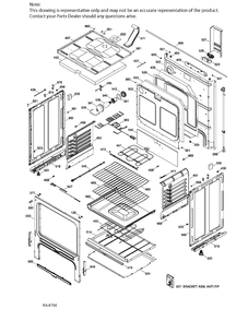 Part Location Diagram of WS01F00725 GE HARNESS GROUND