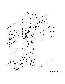 Case Parts Diagram and Parts List for GFD28GELJDS  General Electric Refrigerator