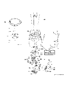 Tub And Motor Diagram and Parts List for PTW600BPR0DG  General Electric Washer