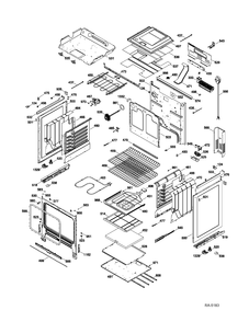 BODY PARTS Diagram and Parts List for PCS905DR4BB  General Electric Air Conditioner