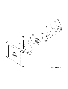 Convection fan Diagram and Parts List for ZDP304NP8SS  General Electric Range