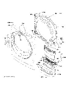 Front panel Diagram and Parts List for GFD55ESSN0WW  General Electric Dryer