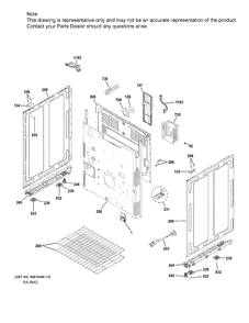 Part Location Diagram of WS01A03276 GE CONVERSION KIT ASM