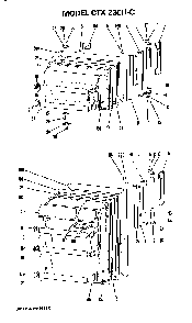 Doors Diagram and Parts List for CTX23EHC  Hotpoint Refrigerator