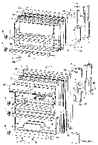 Door Diagram and Parts List for TBX24ZLR  General Electric Refrigerator