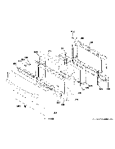 Lower door Diagram and Parts List for PGS960FEL4DS  General Electric Range