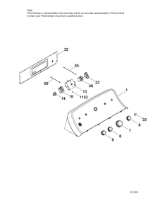 CONTROL SYSTEM Diagram and Parts List for GTD42GAMJ1WW  General Electric Dryer