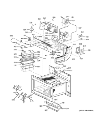 Insulator Parts Diagram and Parts List for CTC912P2N1S1  General Electric Microwave