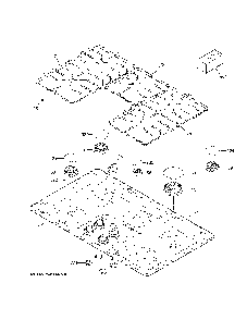 Control Panel And Cooktop Diagram and Parts List for CGP60362T1S1  General Electric Cooktop