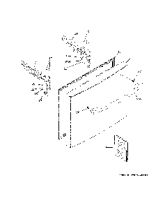 Freezer Door Diagram and Parts List for GDE25ESKPRSS  General Electric Refrigerator