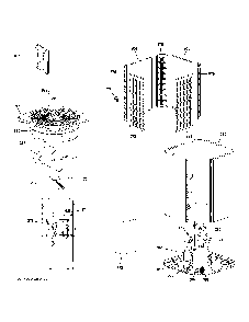 Part Location Diagram of 31-5000644 GE Pm Service Instructions
