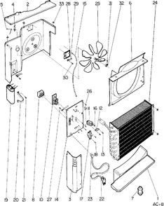 Part Location Diagram of NB1M34 GE NO LONGER AVAILABLE