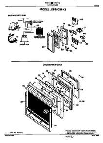 Part Location Diagram of WB7X6927 GE ESCUTCH BASE