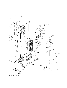 Freezer Section Diagram and Parts List for GSE23GYPECFS  General Electric Refrigerator