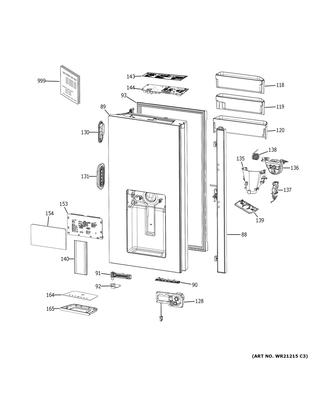 Part Location Diagram of WR17X32472 GE STAINLESS DRIP TRAY COVER